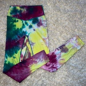 Balance Athletica/Vitality Tye Dye Leggings M